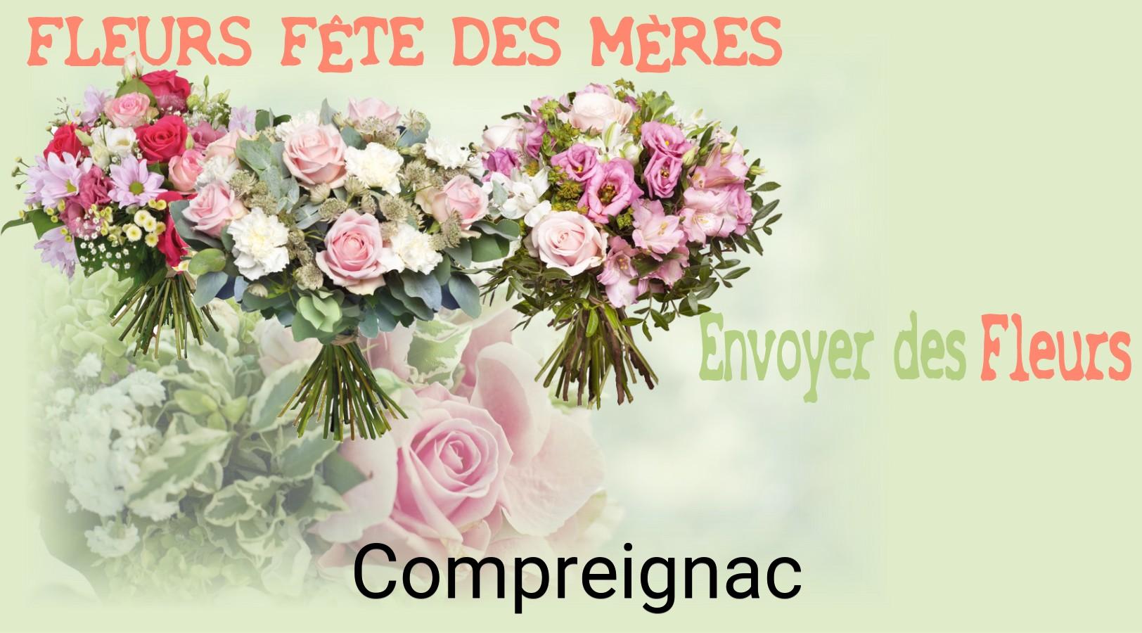 Bouquet de Fête des Mères livré à Compreignac
